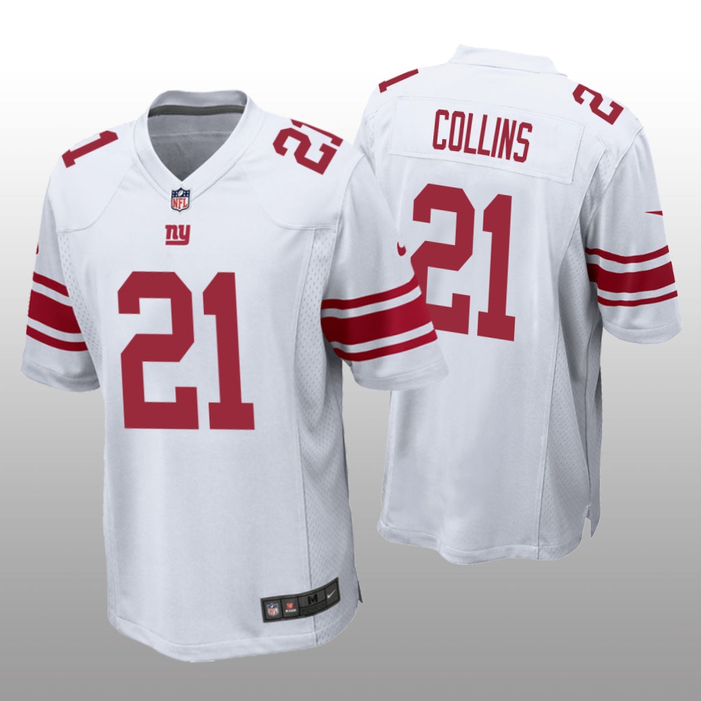 New York Giants Landon Collins White Jersey Game - Men's