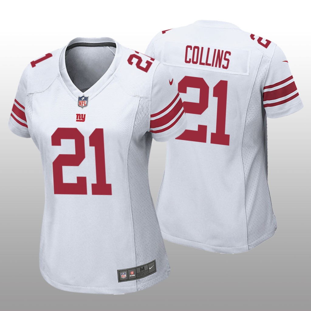 New York Giants Landon Collins White Jersey Game - Women's