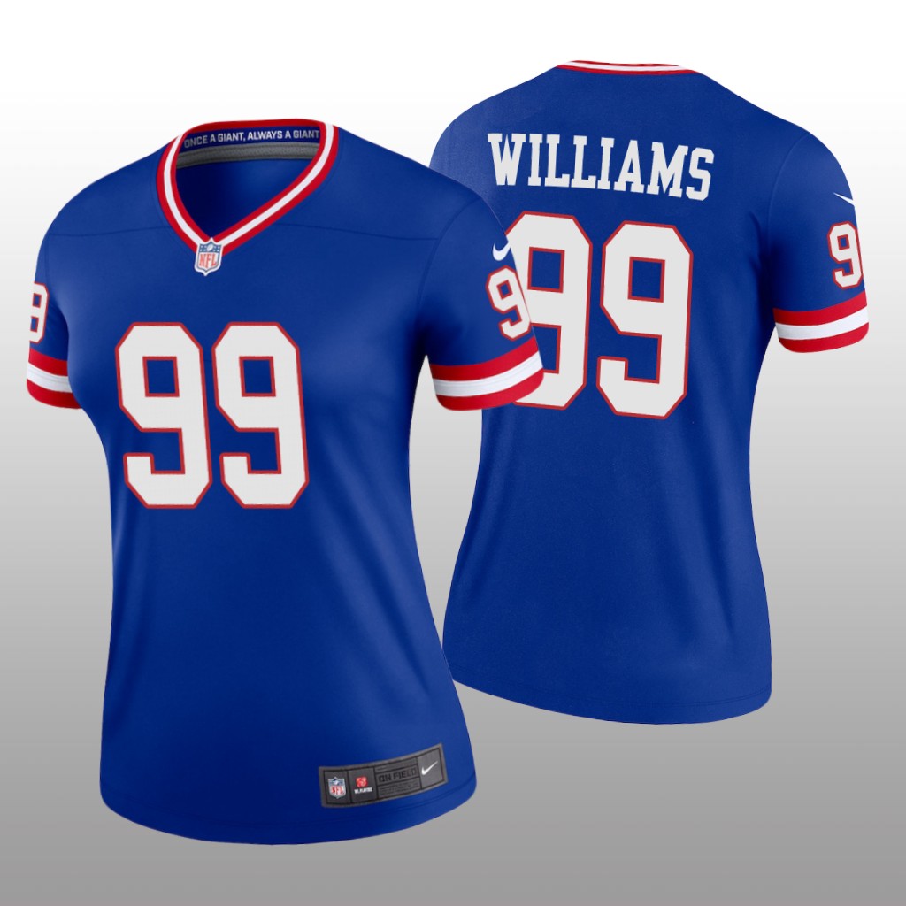 New York Giants Leonard Williams Royal Jersey Classic Legend - Women's