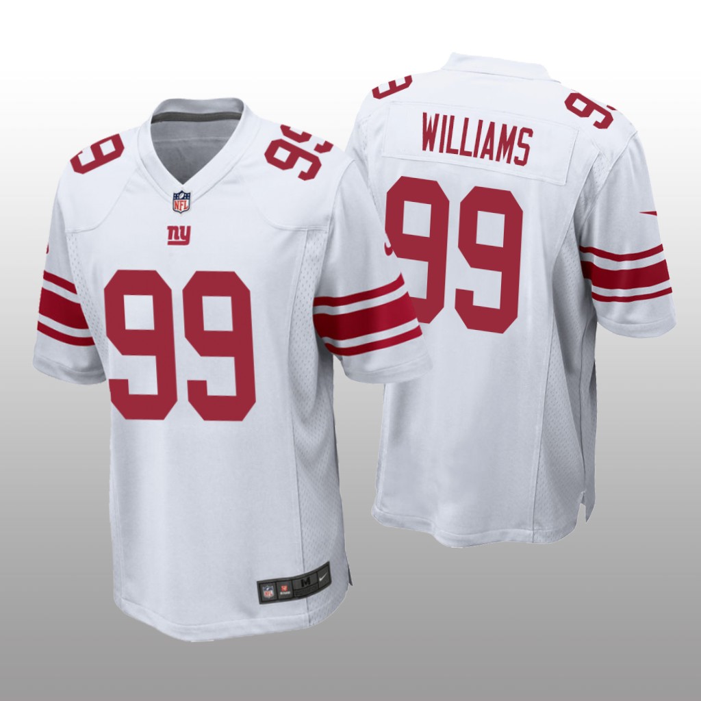 New York Giants Leonard Williams White Jersey Game - Men's