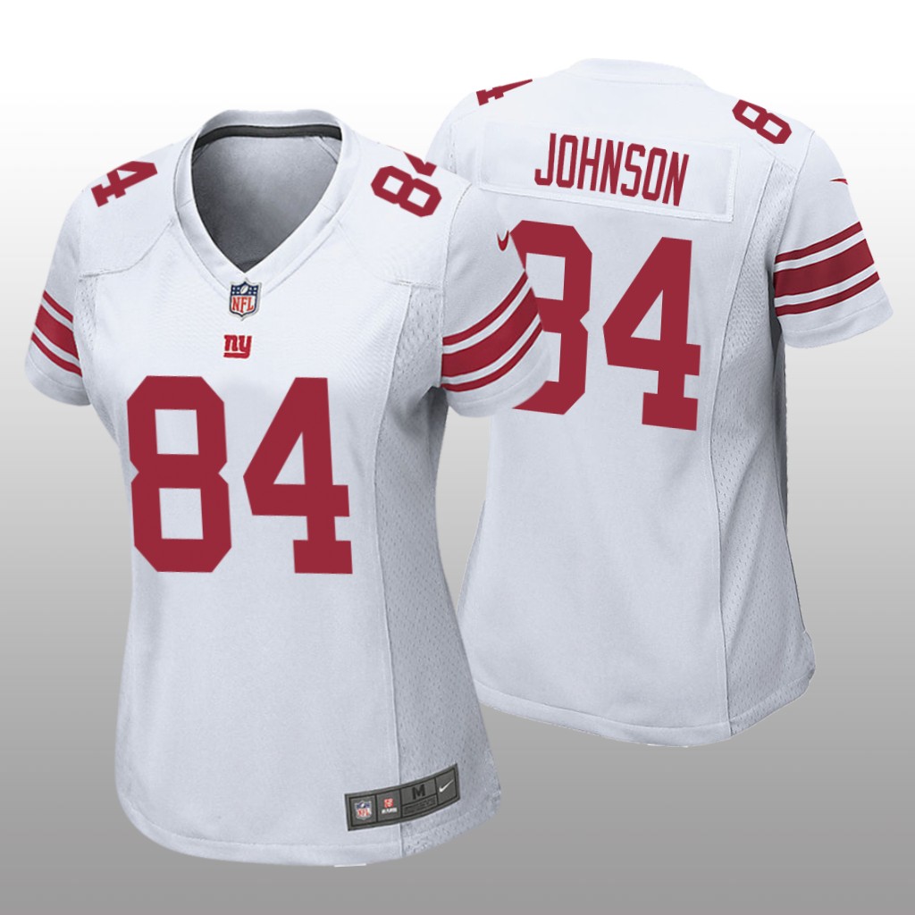 New York Giants Marcus Johnson White Jersey Game - Women's
