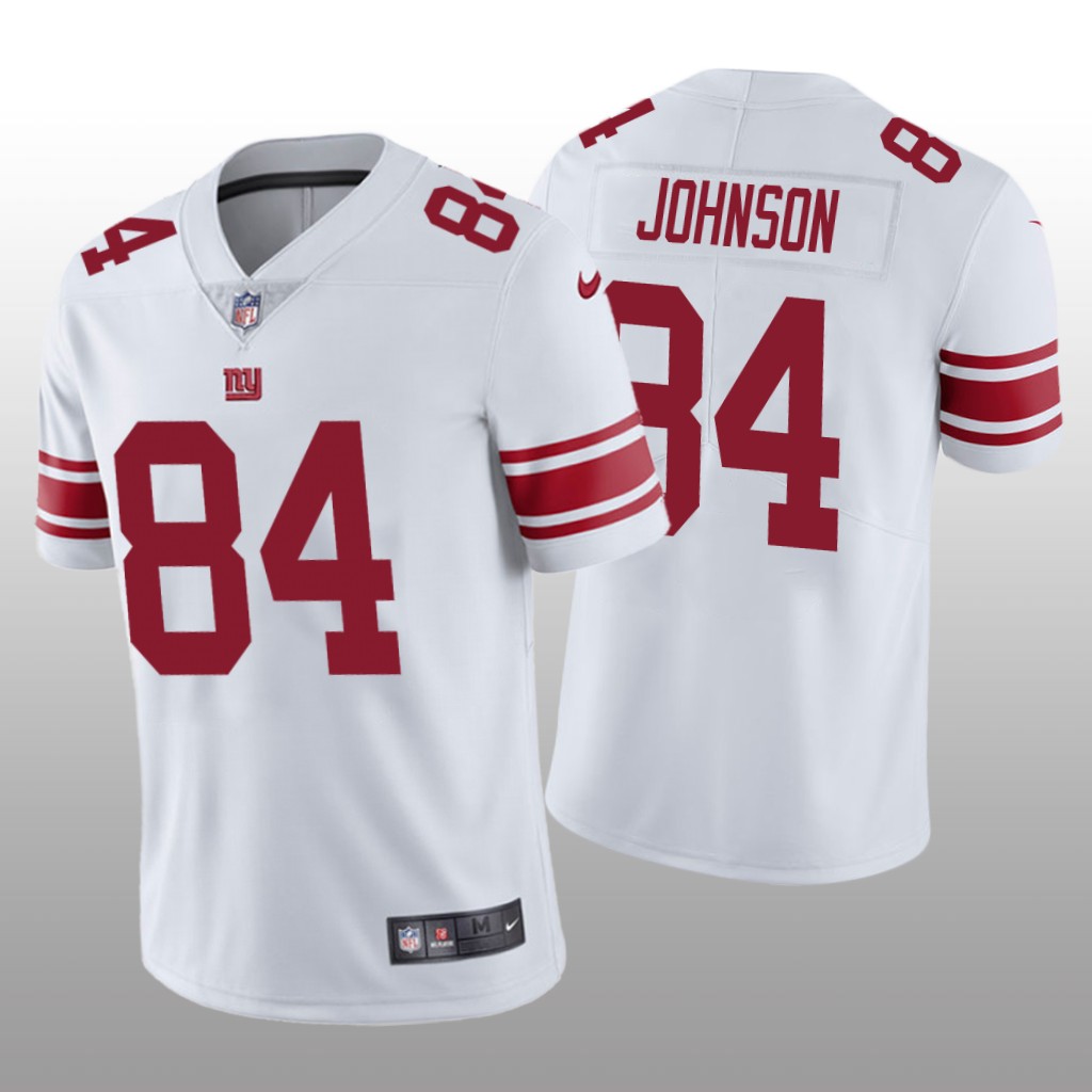 New York Giants Marcus Johnson White Jersey Vapor Limited - Men's