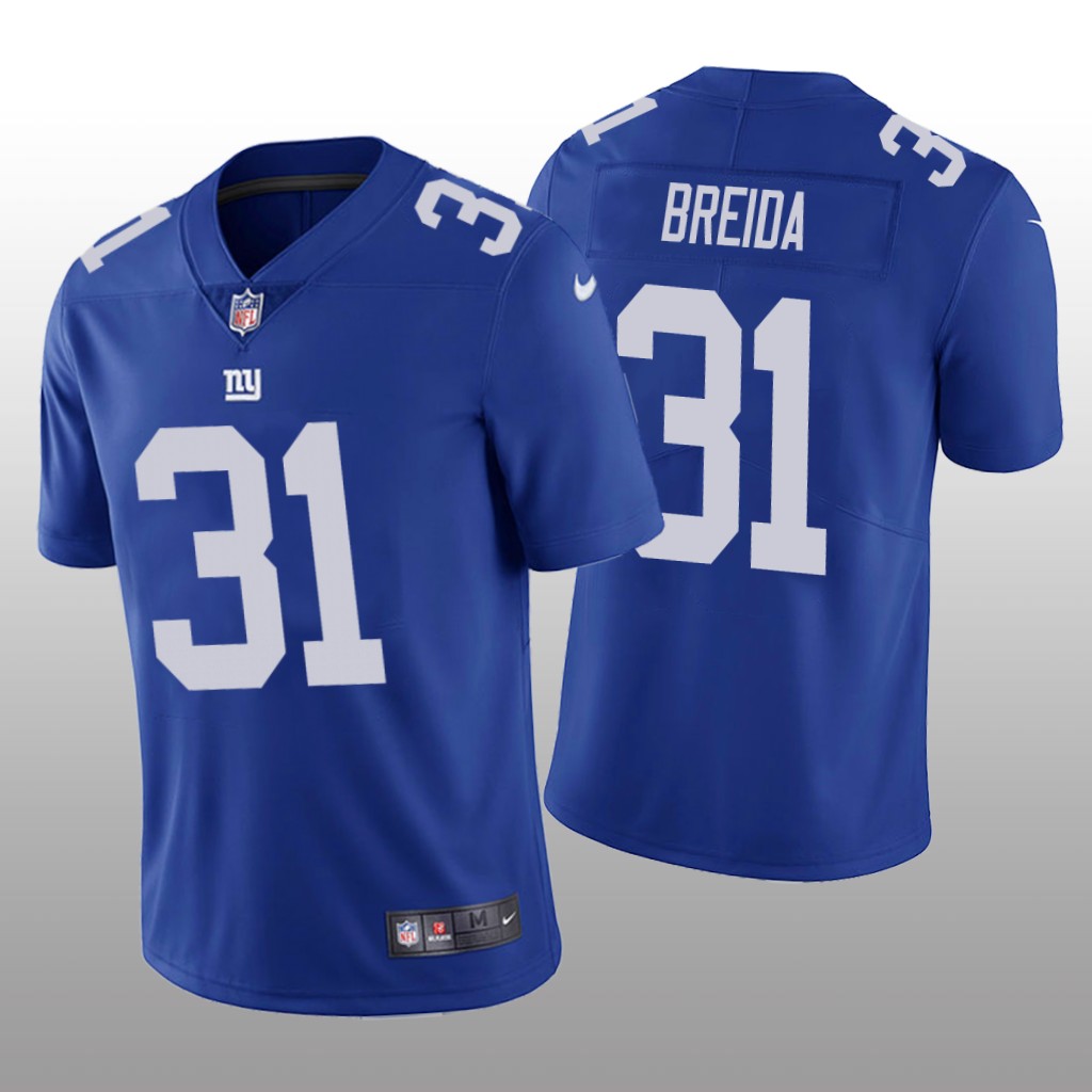 New York Giants Matt Breida Blue Jersey Vapor Limited Vapor Limited - Men's
