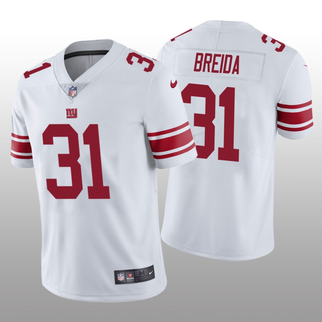 New York Giants Matt Breida White Jersey Vapor Limited Vapor Limited - Men's