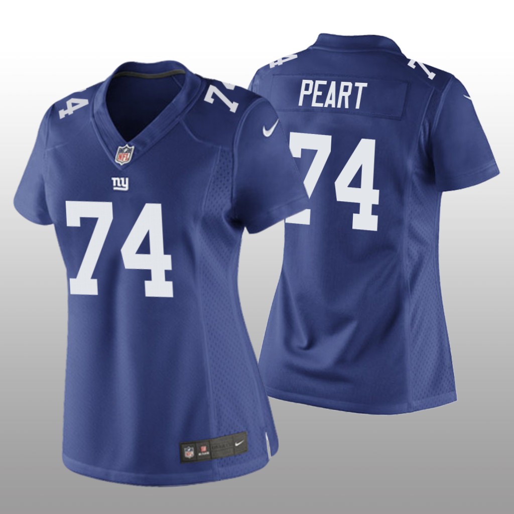 New York Giants Matt Peart Royal Jersey Game - Women's