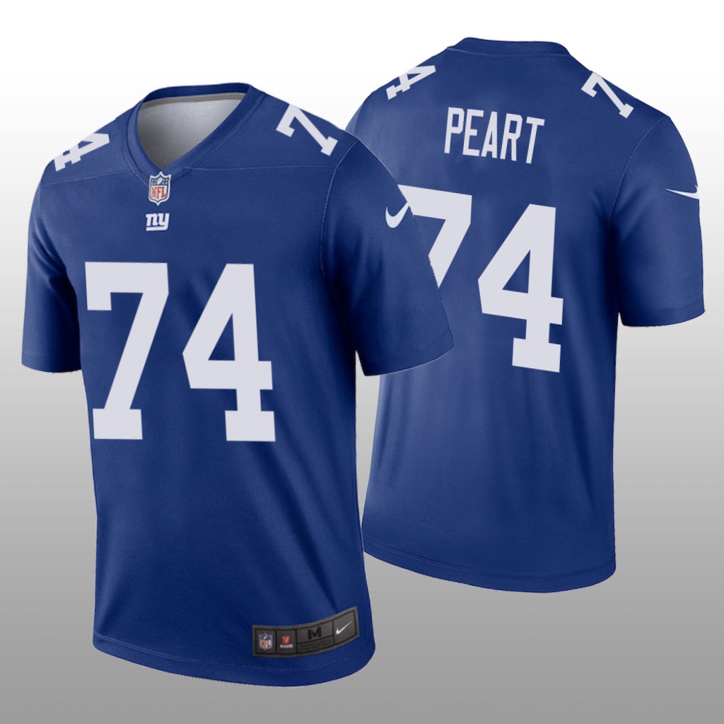 New York Giants Matt Peart Royal Jersey Legend - Men's