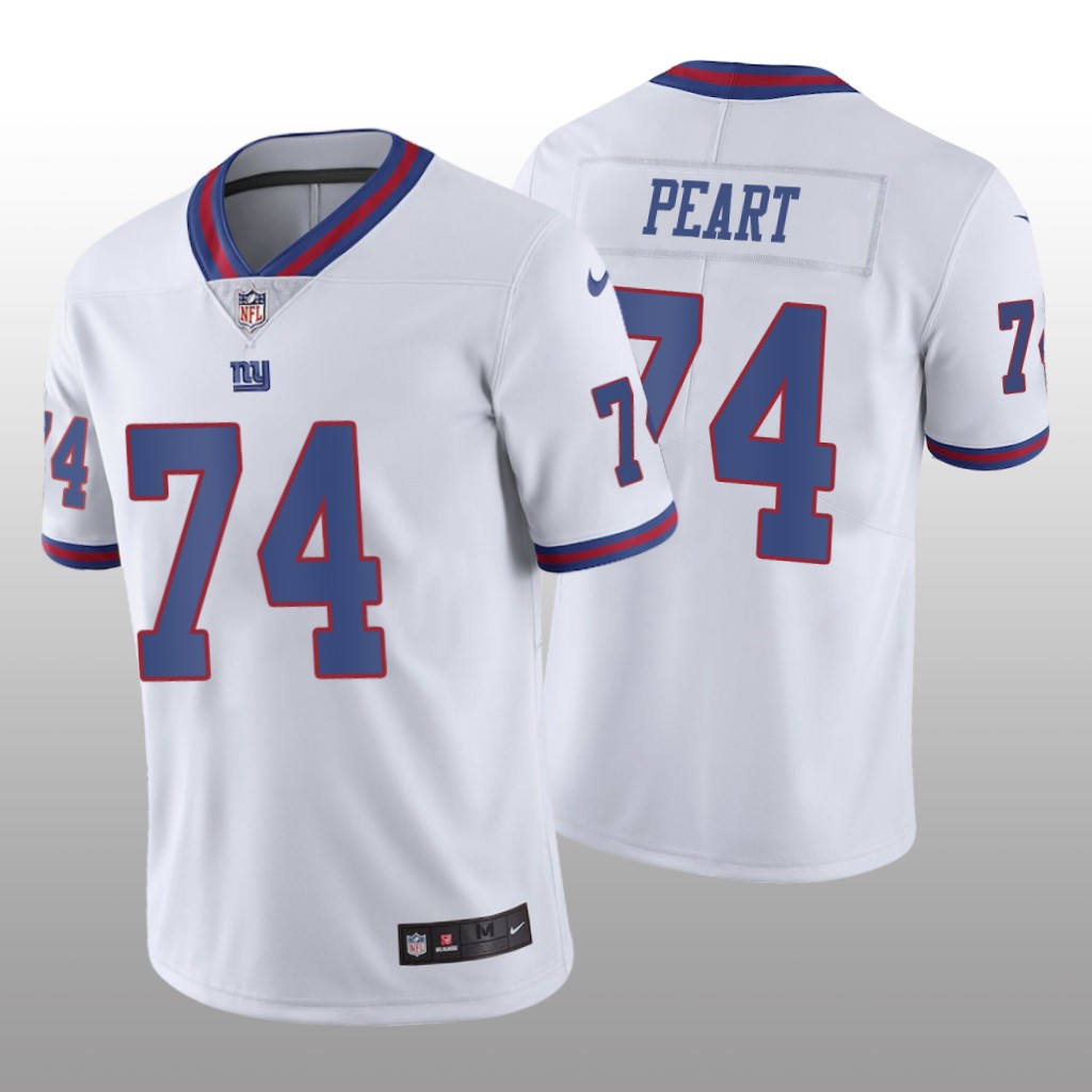 New York Giants Matt Peart White Jersey Color Rush Limited - Men's