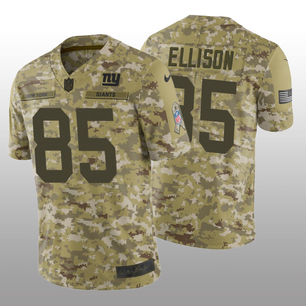 New York Giants Rhett Ellison #85 Salute to Service Jersey - Camo