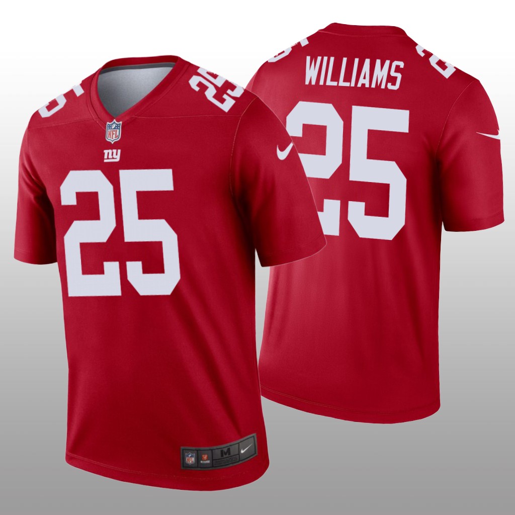 New York Giants Rodarius Williams Red Jersey Inverted Legend - Men's