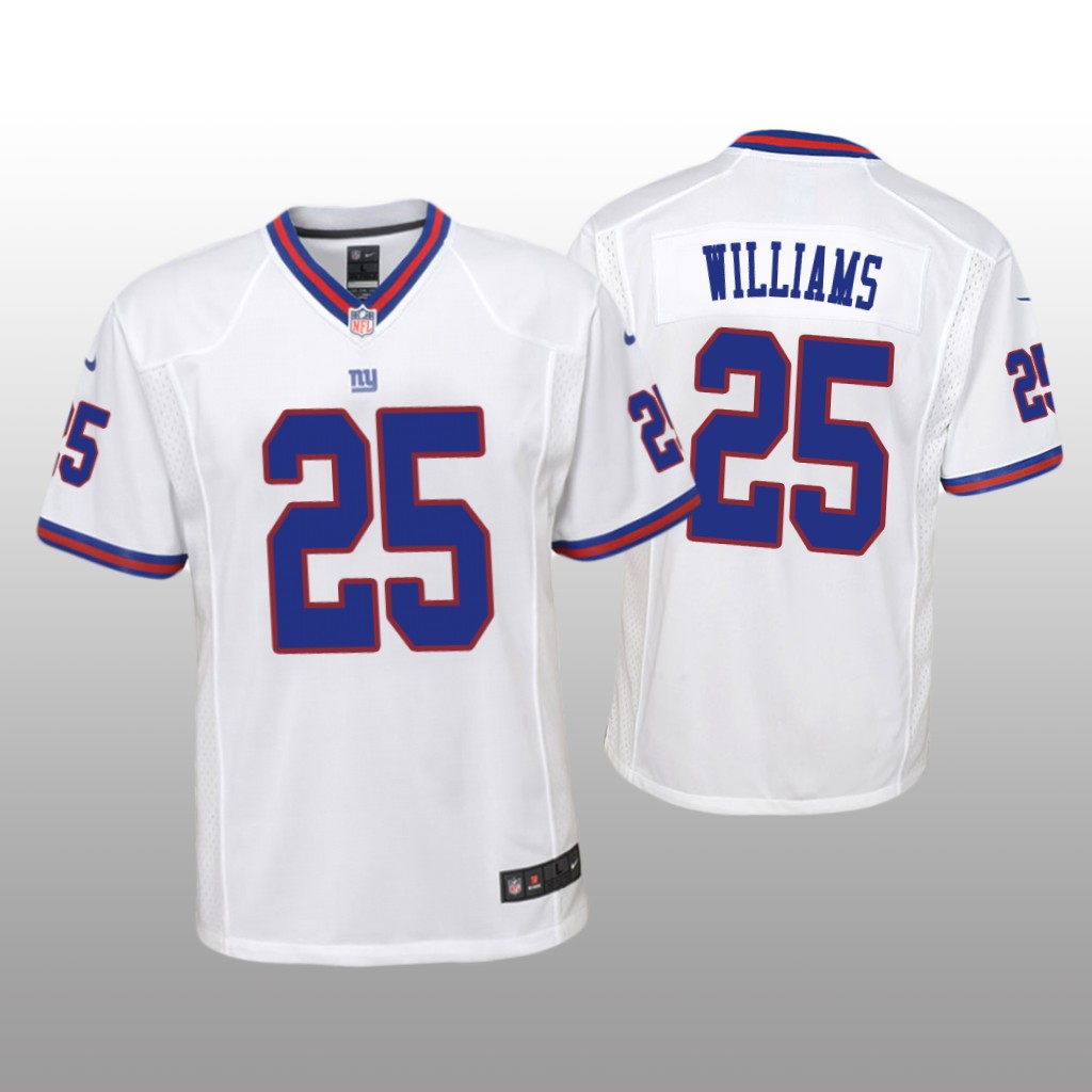 New York Giants Rodarius Williams White Jersey Color Rush Game - Youth
