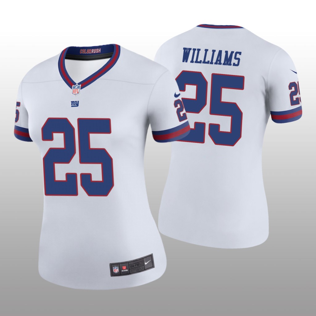 New York Giants Rodarius Williams White Jersey Color Rush Legend - Women's