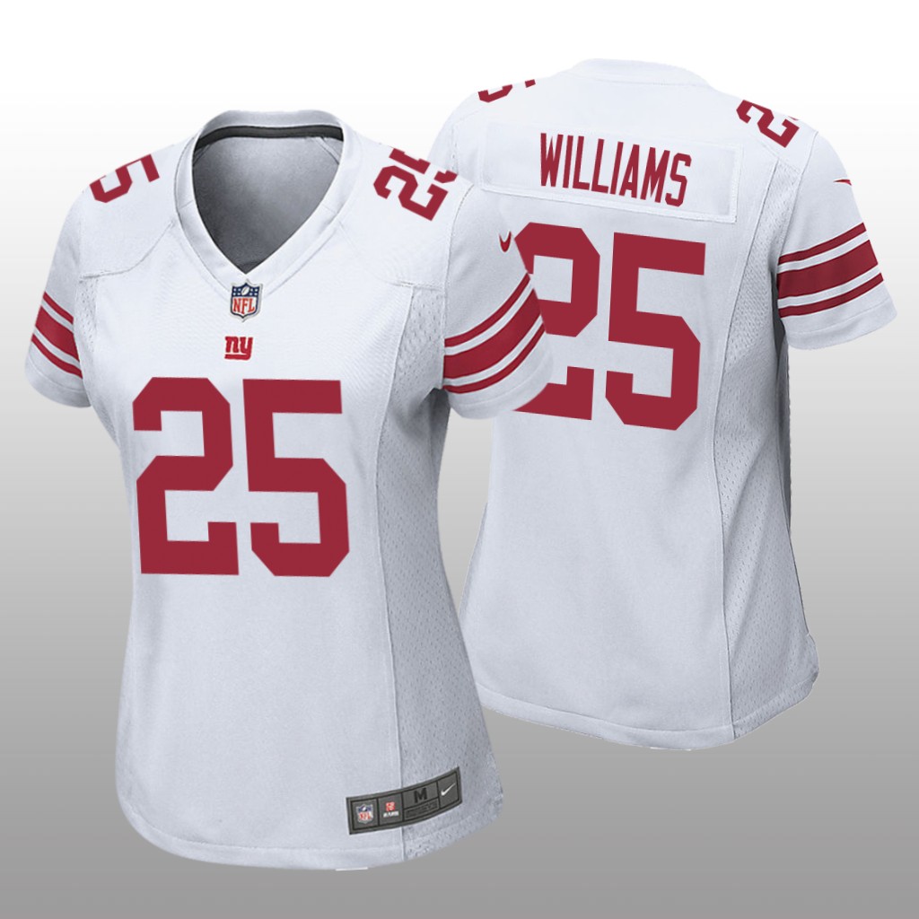 New York Giants Rodarius Williams White Jersey Game - Women's