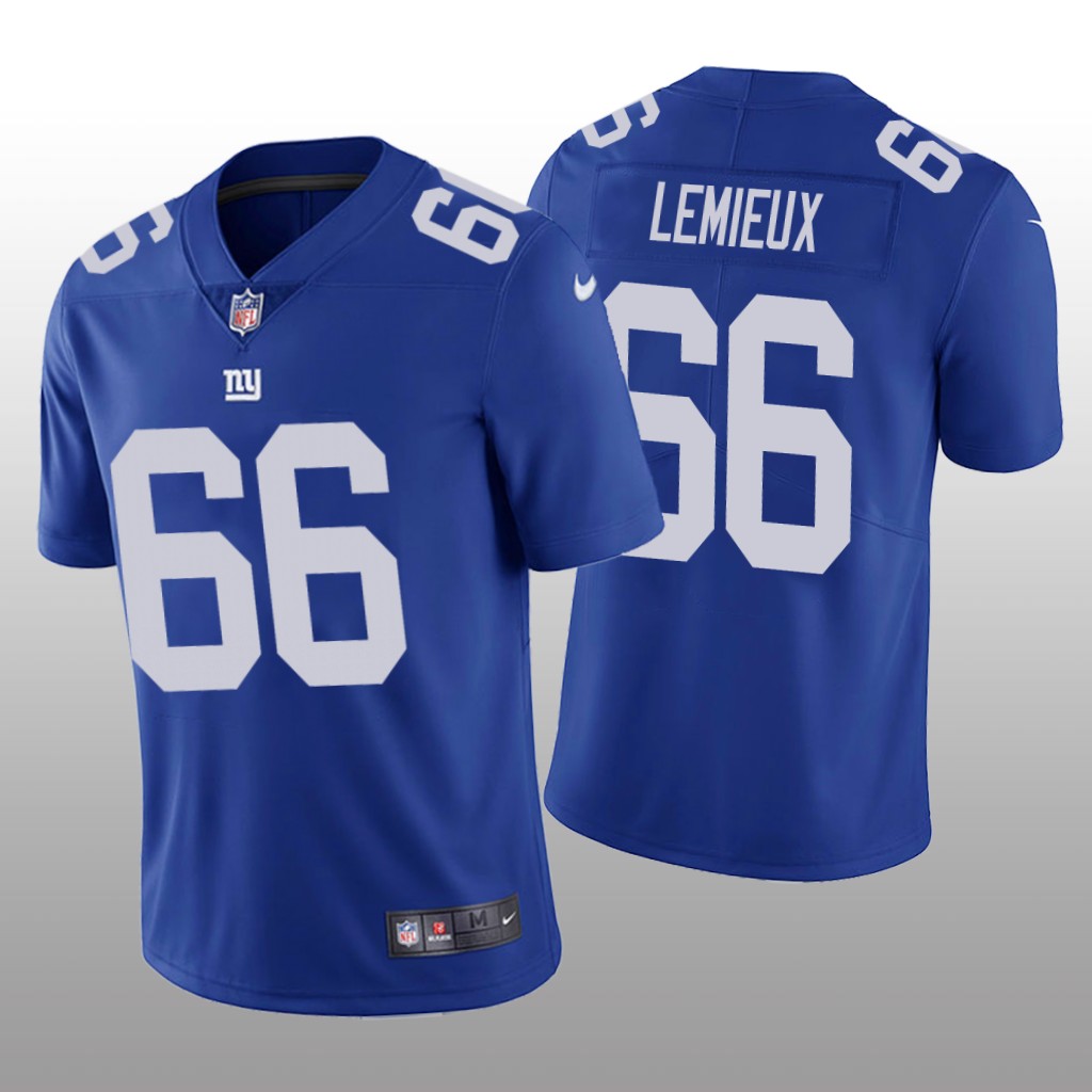 New York Giants Shane Lemieux Blue Jersey Vapor Limited - Men's