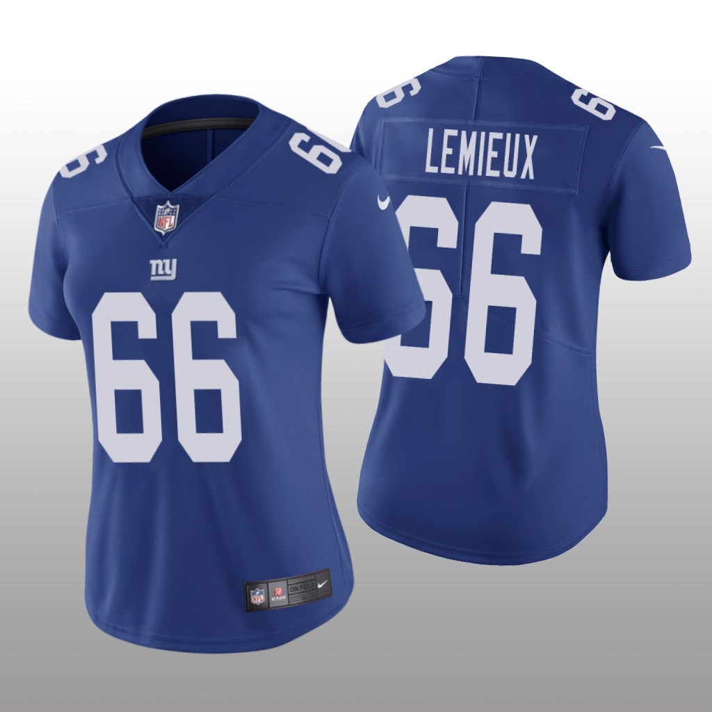 New York Giants Shane Lemieux Royal Jersey Vapor Limited - Women's