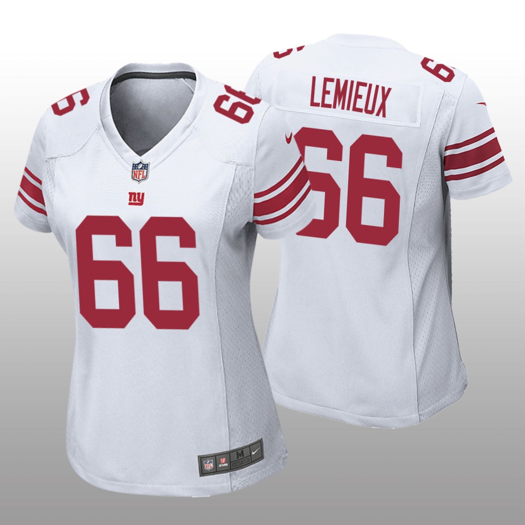 New York Giants Shane Lemieux White Jersey Game - Women's