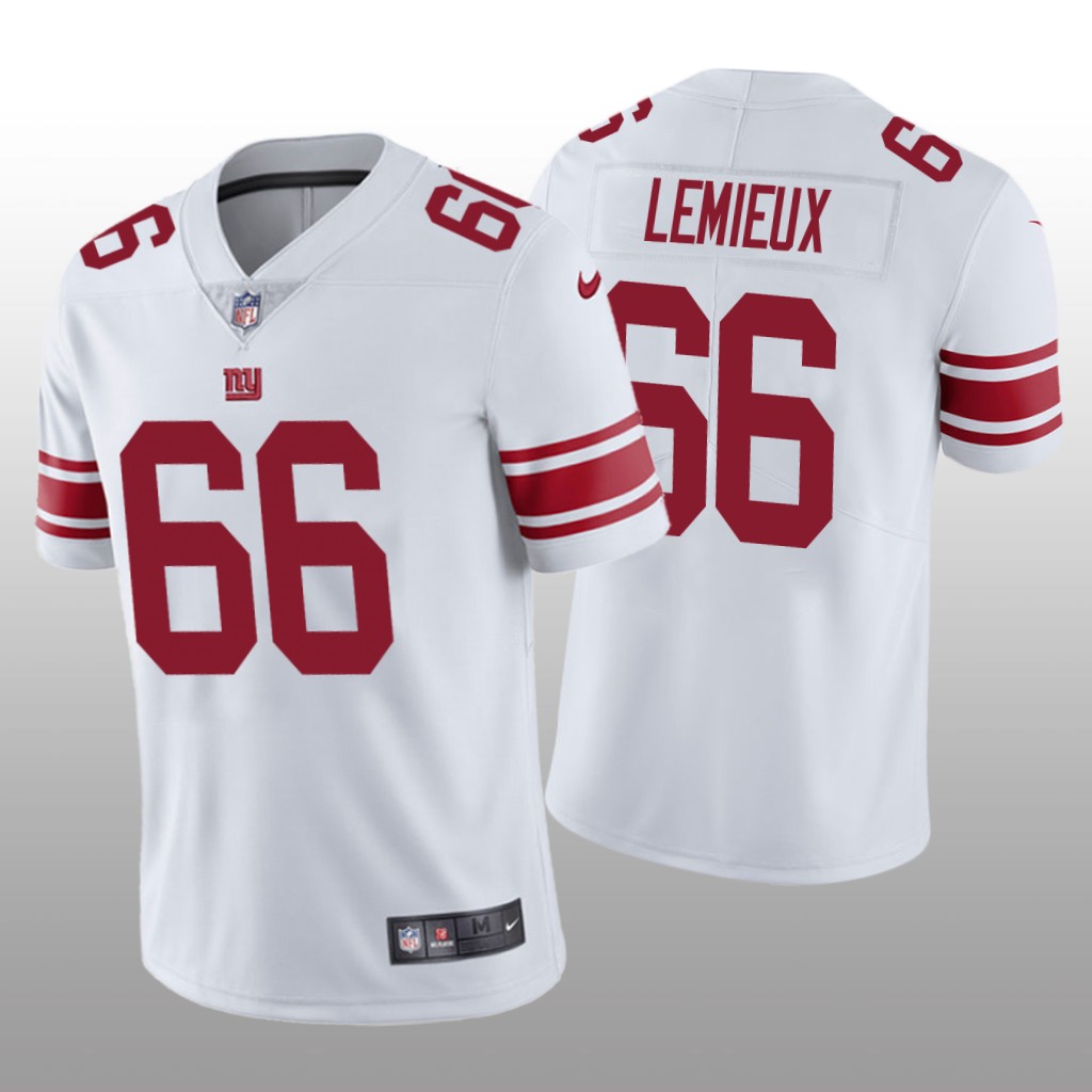 New York Giants Shane Lemieux White Jersey Vapor Limited - Men's