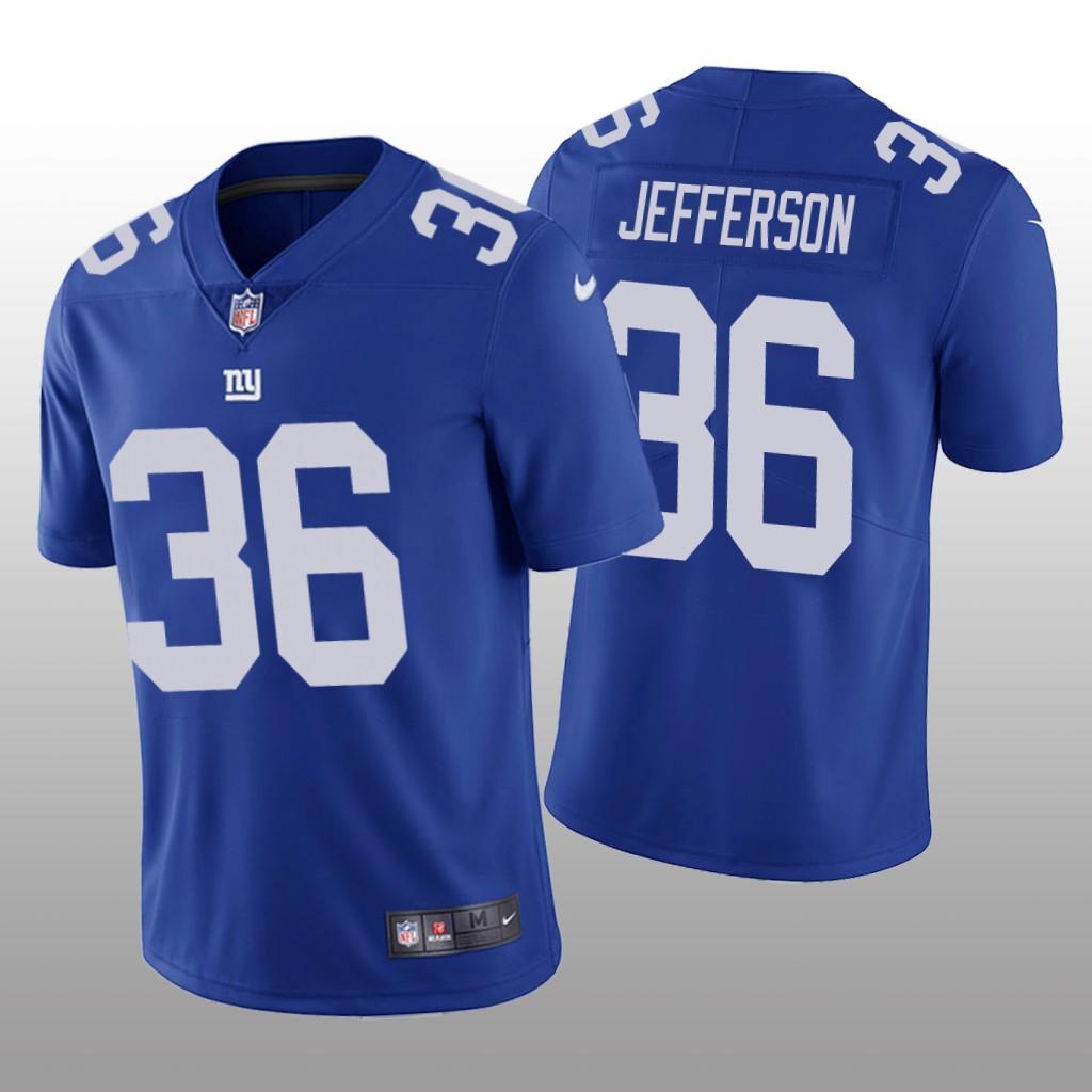 New York Giants Tony Jefferson Blue Jersey Vapor Limited - Men's