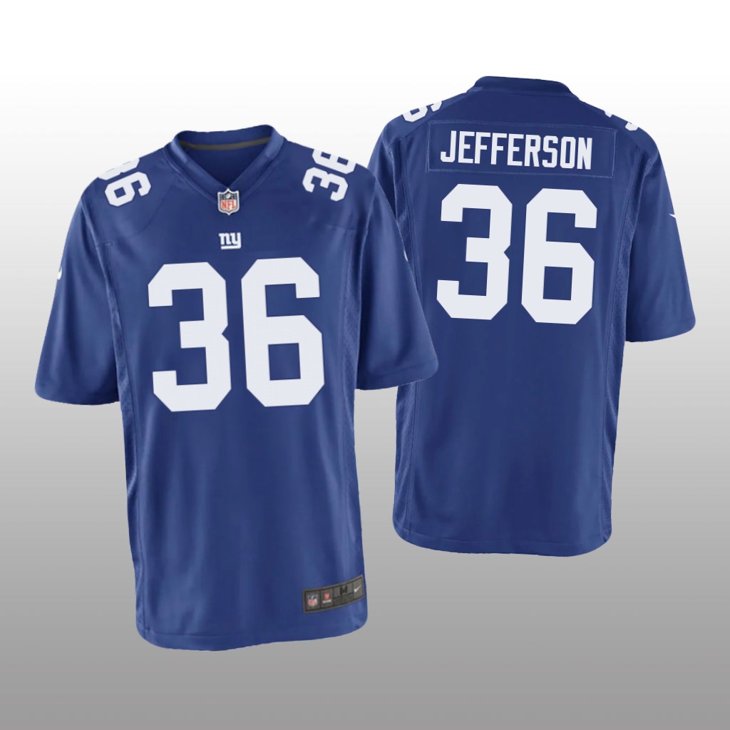 New York Giants Tony Jefferson Royal Jersey Game - Youth