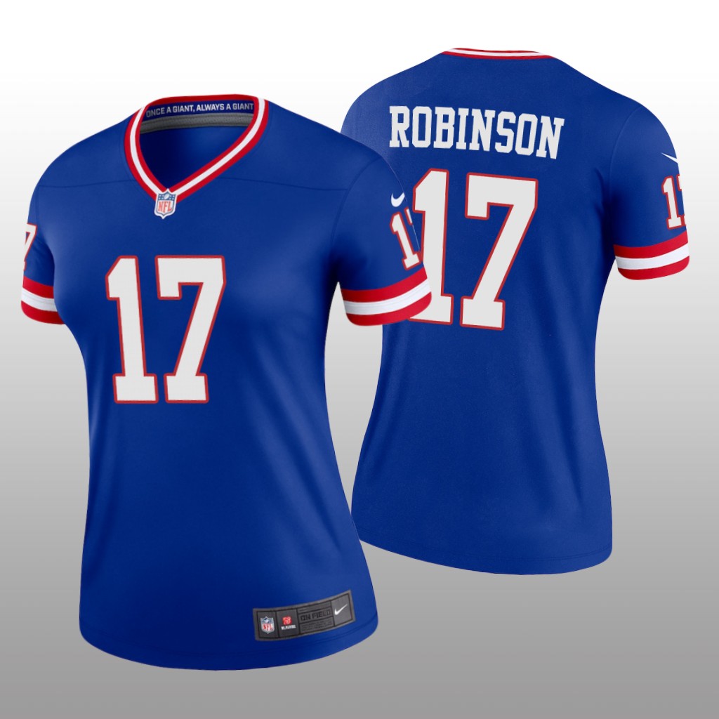 New York Giants Wan'Dale Robinson Royal Jersey Classic Legend - Women's