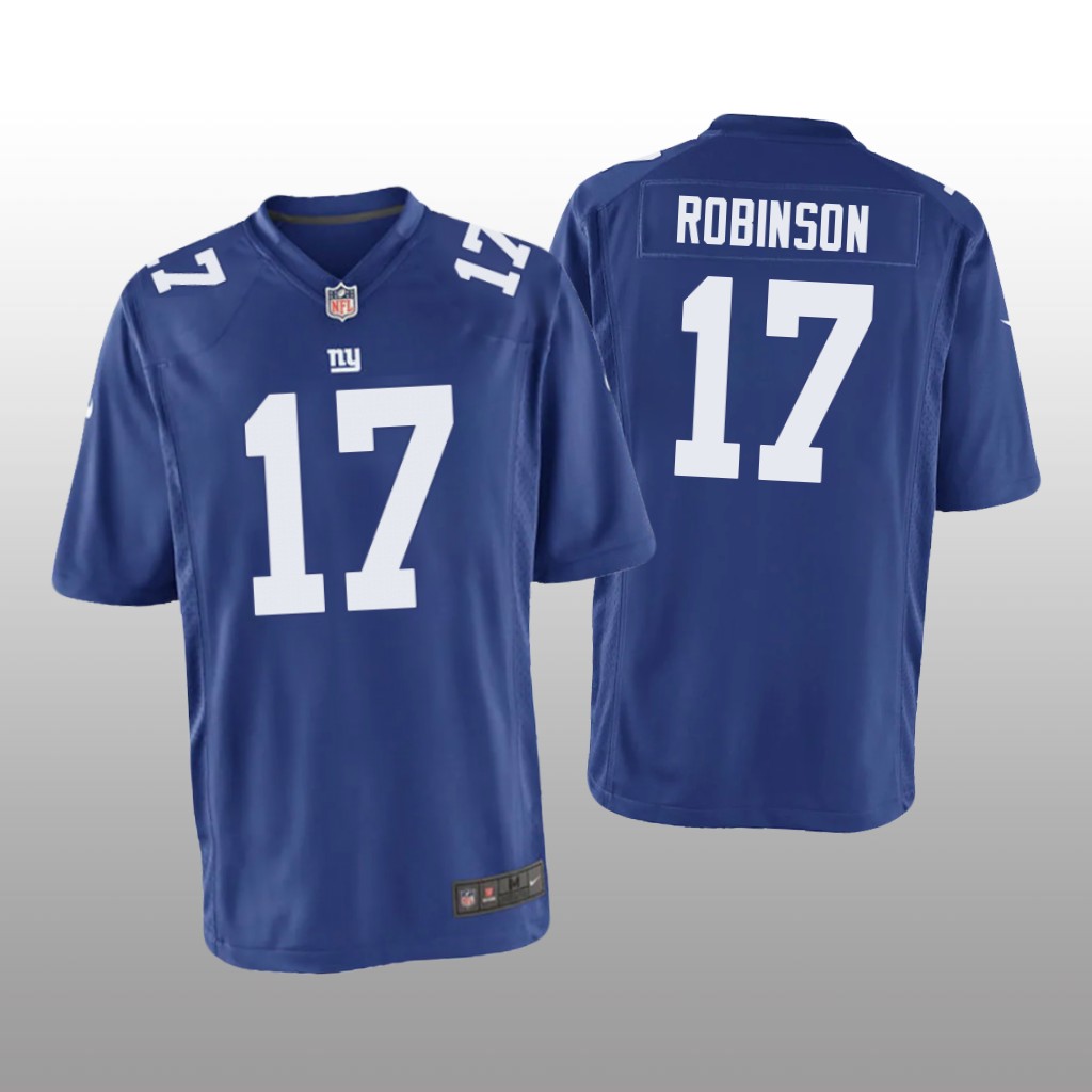 New York Giants Wan'Dale Robinson Royal Jersey Game - Youth