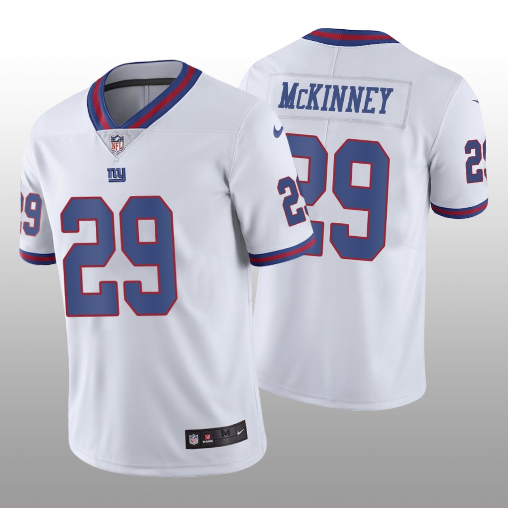 New York Giants Xavier McKinney White Jersey Color Rush Limited - Men's