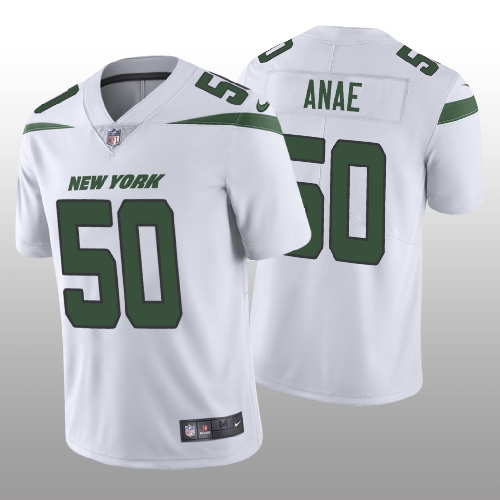 New York Jets Bradlee Anae White Jersey Vapor Limited Vapor Limited - Men's