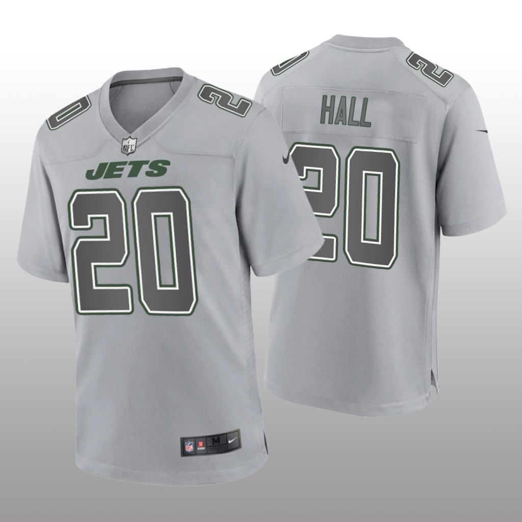 New York Jets Breece Hall Gray Jersey Atmosphere Fashion Game - Men's