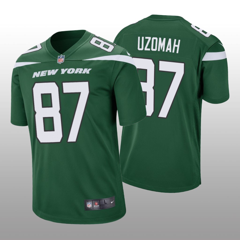 New York Jets C.J. Uzomah Green Jersey Game - Men's