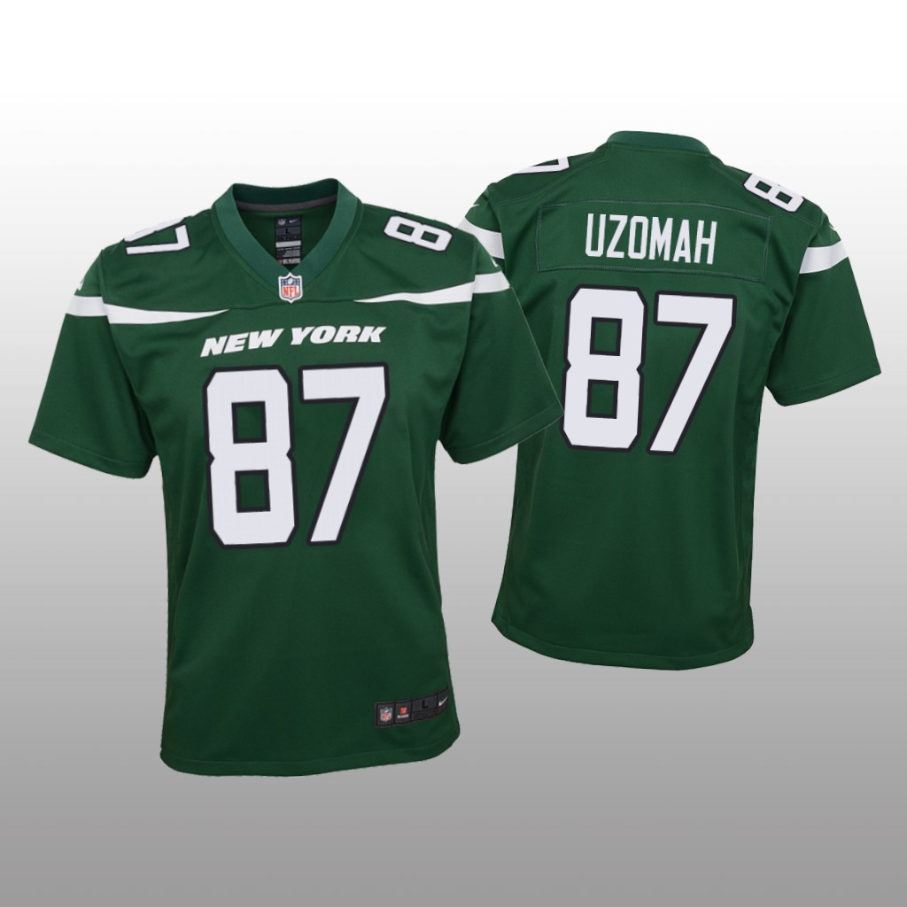 New York Jets C.J. Uzomah Green Jersey Game - Youth