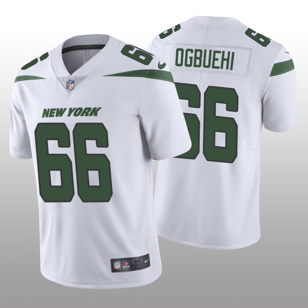 New York Jets Cedric Ogbuehi White Jersey Vapor Limited Men's