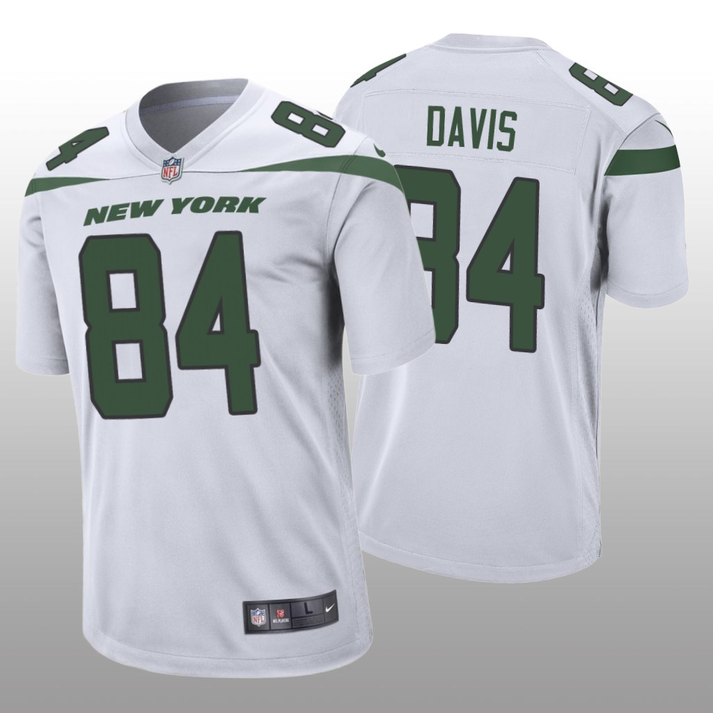 New York Jets Corey Davis White Jersey Game - Men's