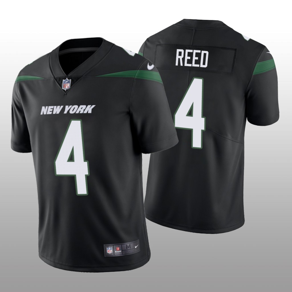 New York Jets D.J. Reed Black Jersey Vapor Limited Vapor Limited - Men's