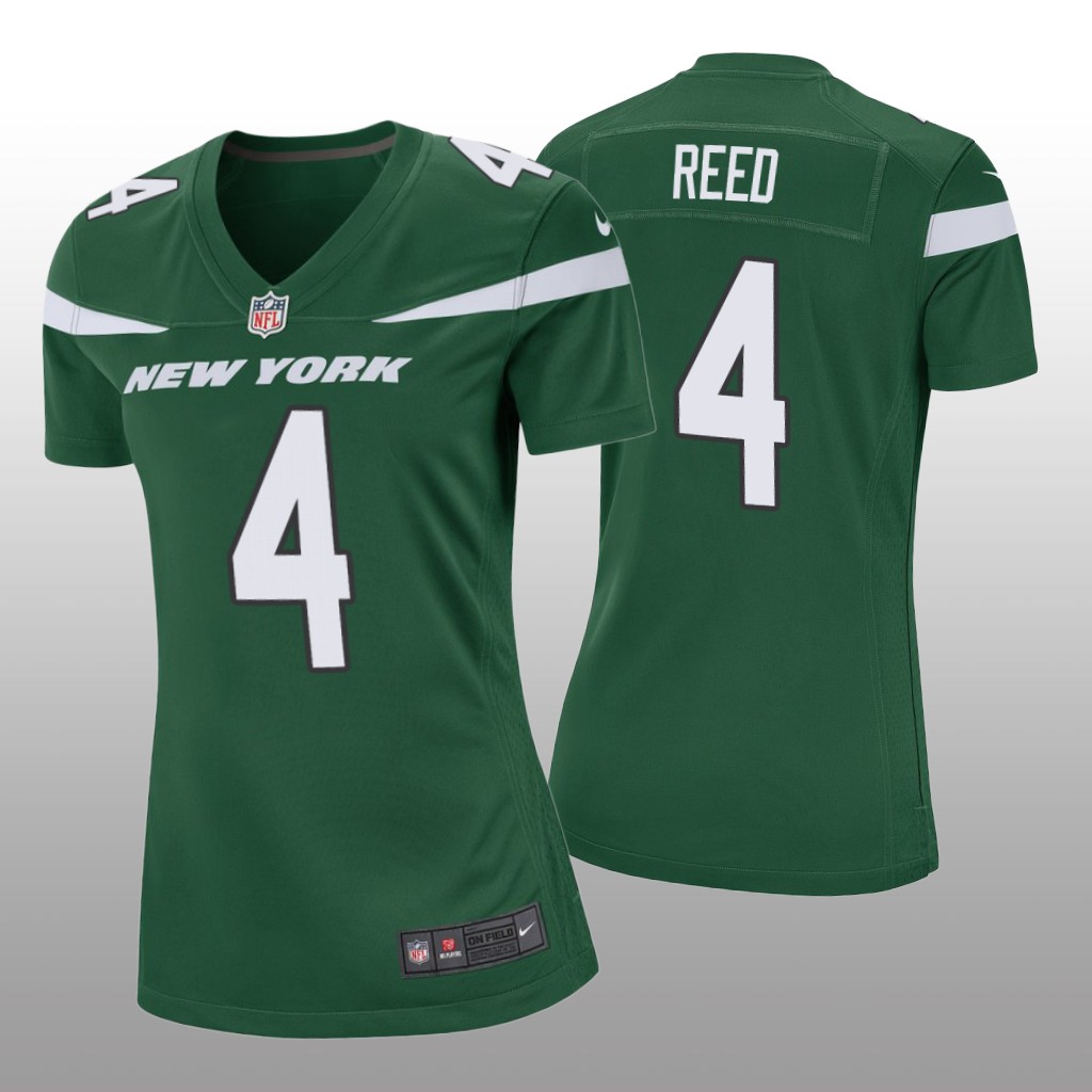New York Jets D.J. Reed Green Jersey Game - Women's