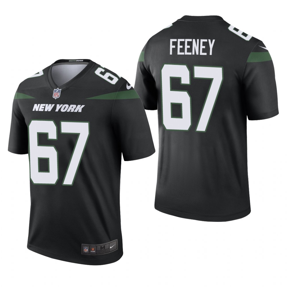 New York Jets Dan Feeney Black Jersey Color Rush Legend - Men's