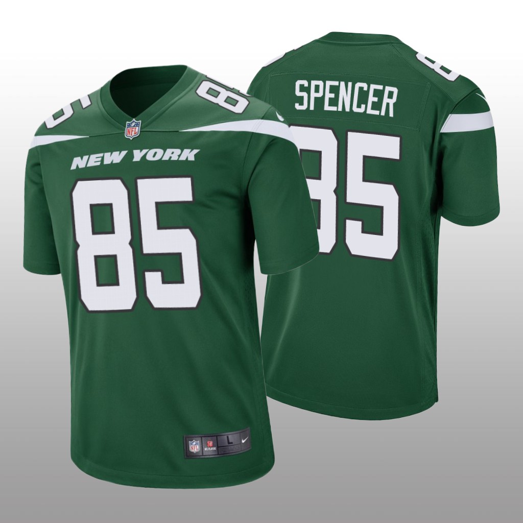 New York Jets Diontae Spencer Green Jersey Game - Men's