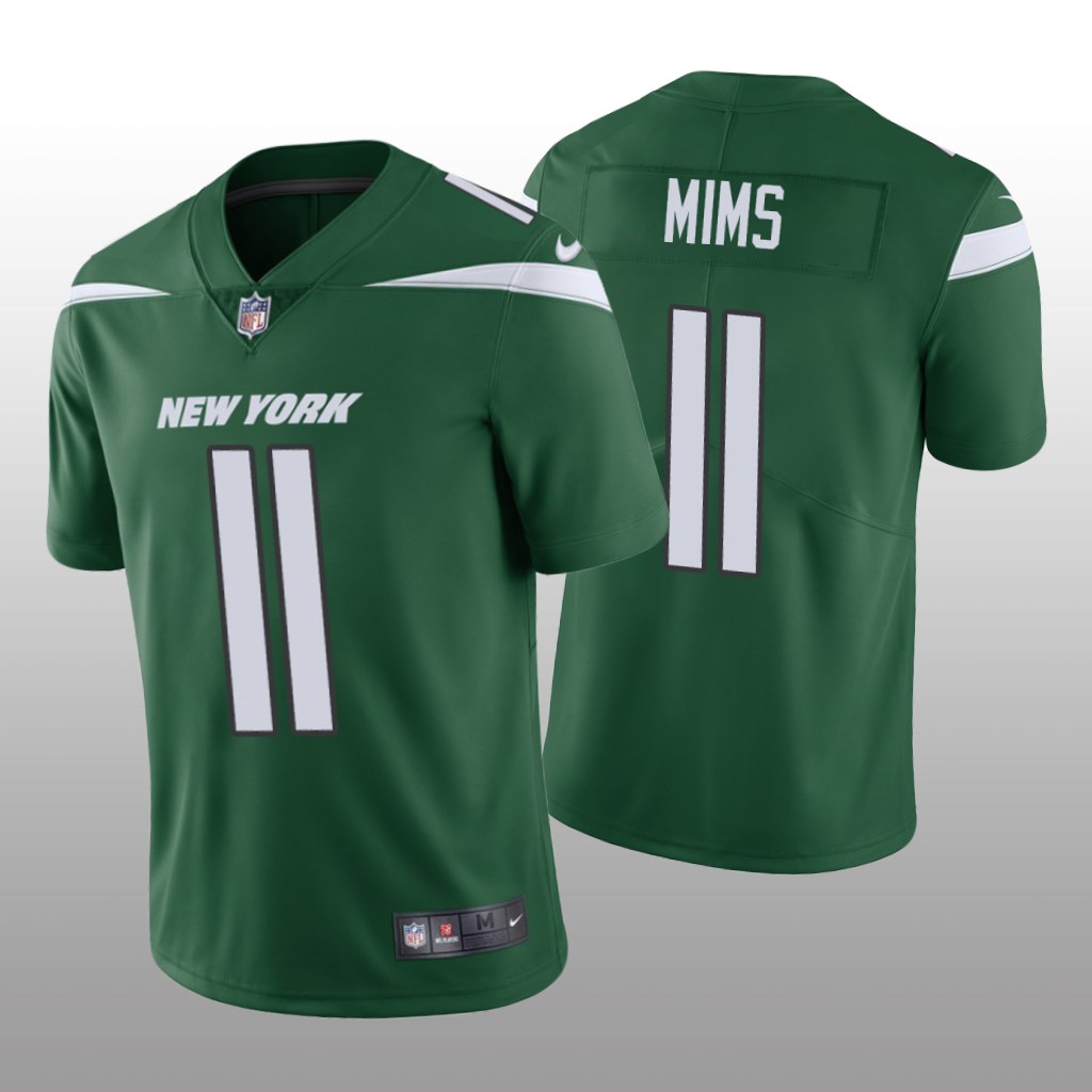 New York Jets Green 2020 NFL Draft Vapor Limited Denzel Mims Jersey