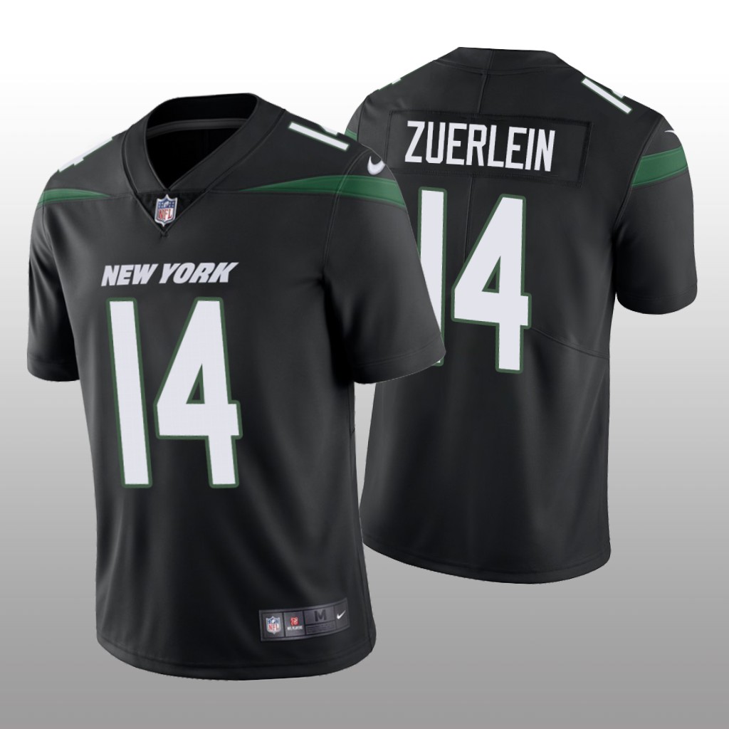 New York Jets Greg Zuerlein Black Jersey Vapor Limited Vapor Limited - Men's