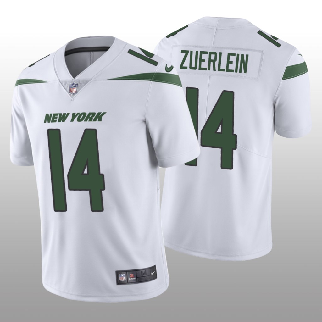 New York Jets Greg Zuerlein White Jersey Vapor Limited Vapor Limited - Men's