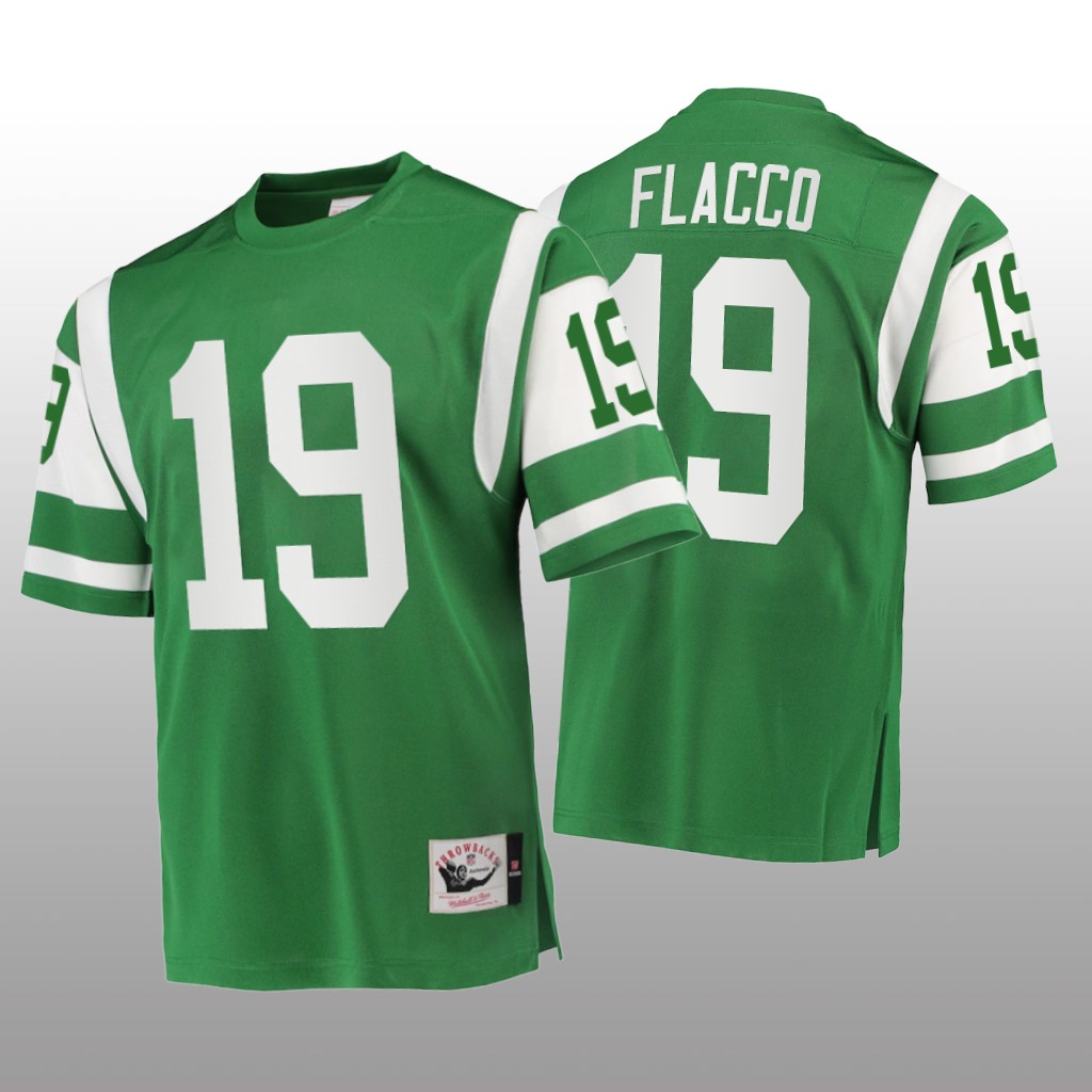 New York Jets Joe Flacco Green - Men's