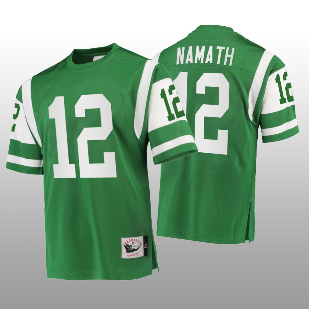 New York Jets Joe Namath Green - Men's