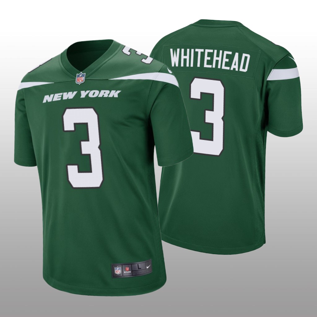 New York Jets Jordan Whitehead Green Jersey Game - Men's