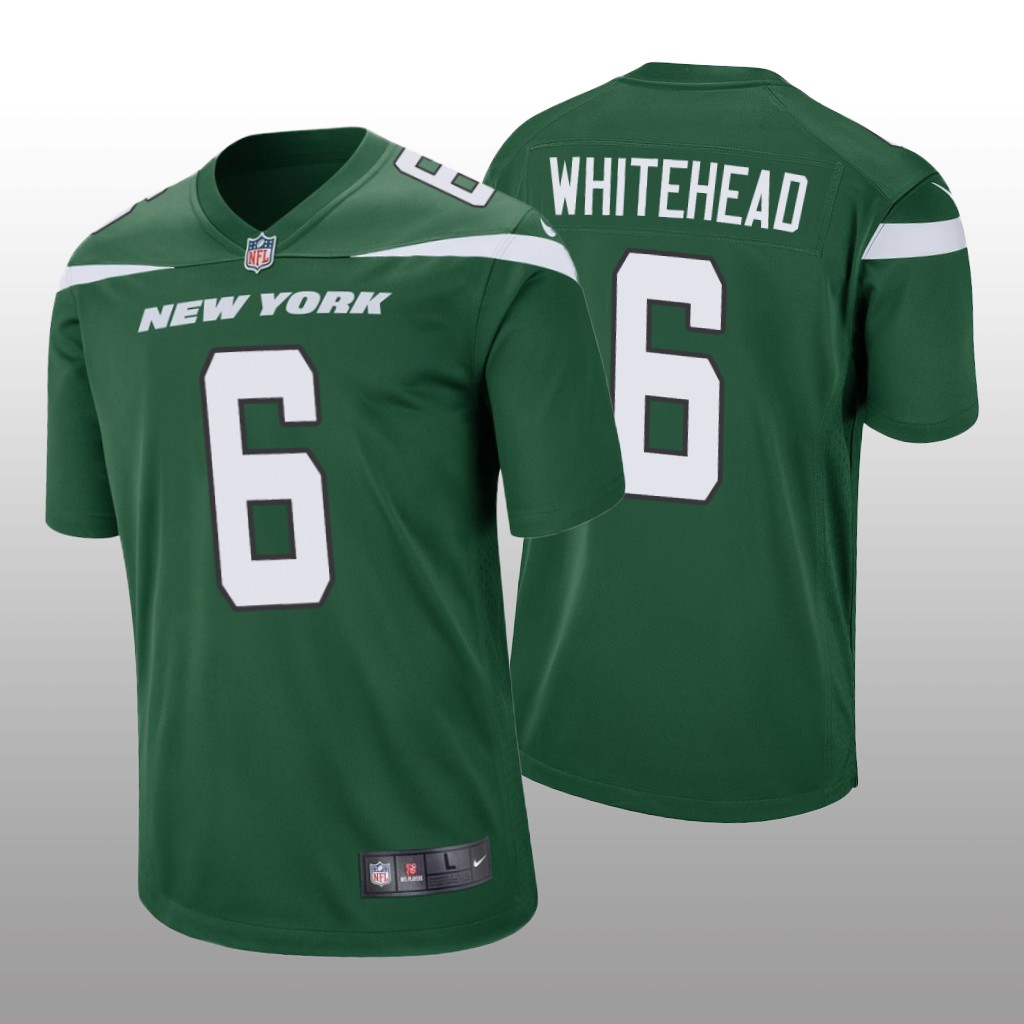 New York Jets Jordan Whitehead Green Jersey Game - Men's