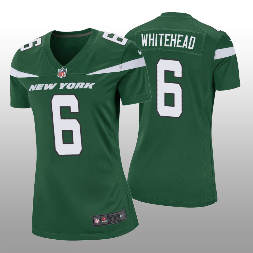 New York Jets Jordan Whitehead Green Jersey Game - Women's