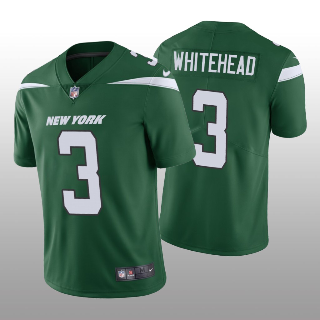 New York Jets Jordan Whitehead Green Jersey Vapor Limited - Men's