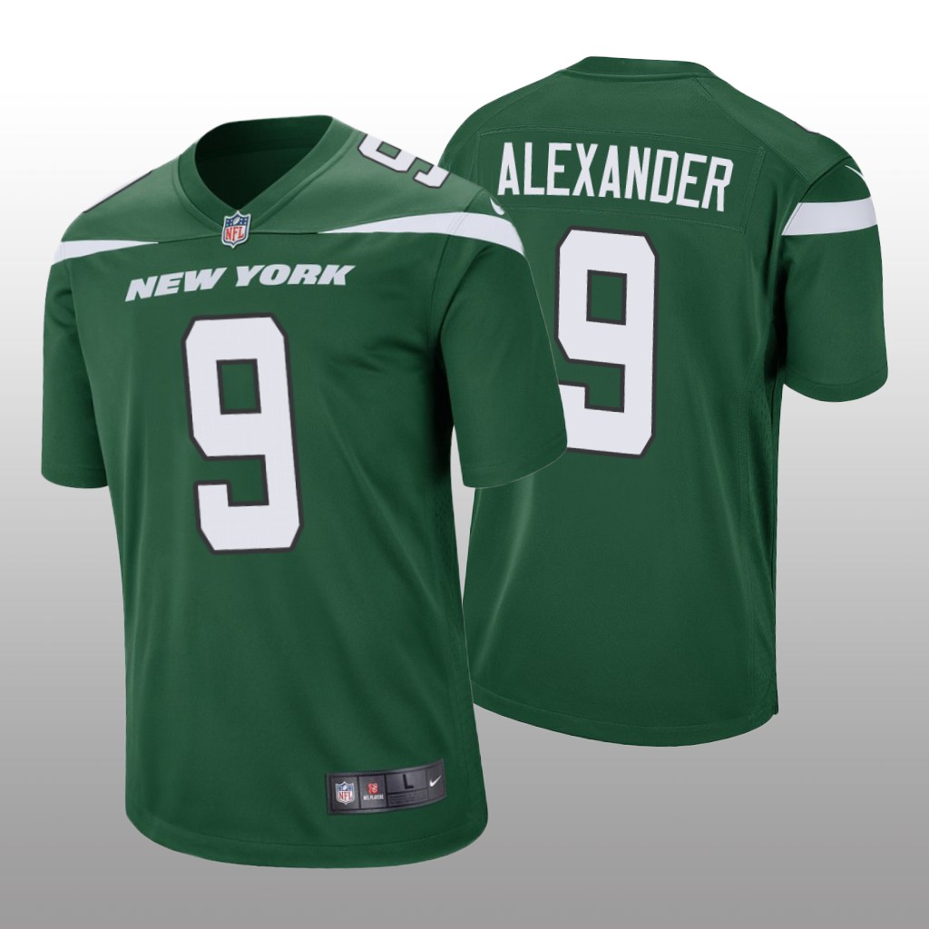 New York Jets Kwon Alexander Green Jersey Game - Men's