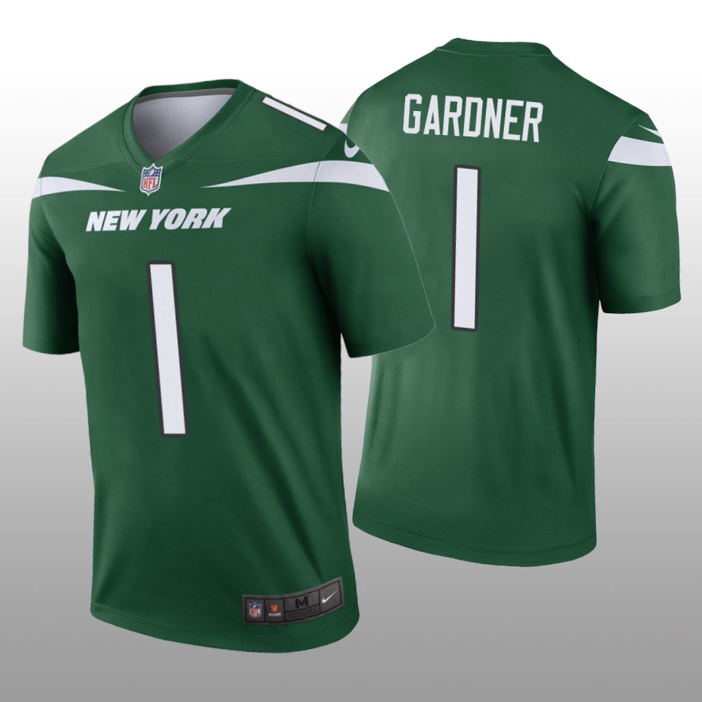 New York Jets Sauce Gardner Green Jersey Legend - Men's