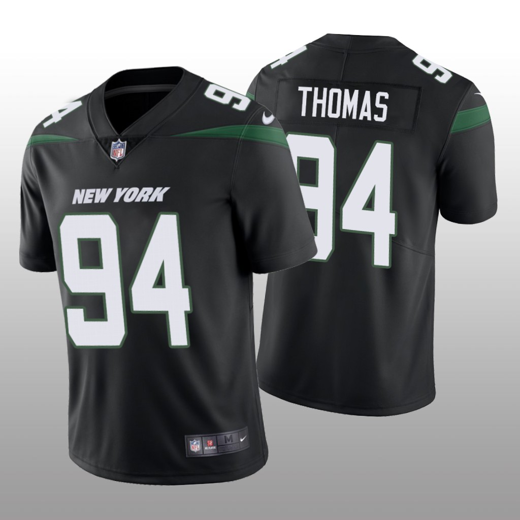 New York Jets Solomon Thomas Black Jersey Vapor Limited Vapor Limited - Men's