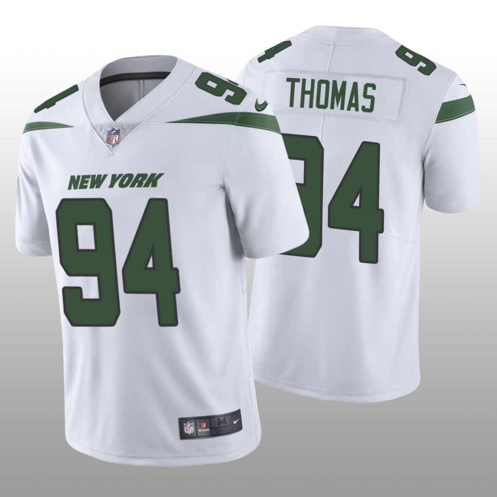 New York Jets Solomon Thomas White Jersey Vapor Limited Vapor Limited - Men's