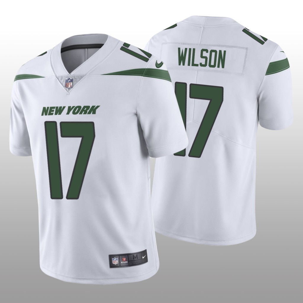 New York Jets White 2022 NFL Draft Vapor Limited Garrett Wilson Jersey
