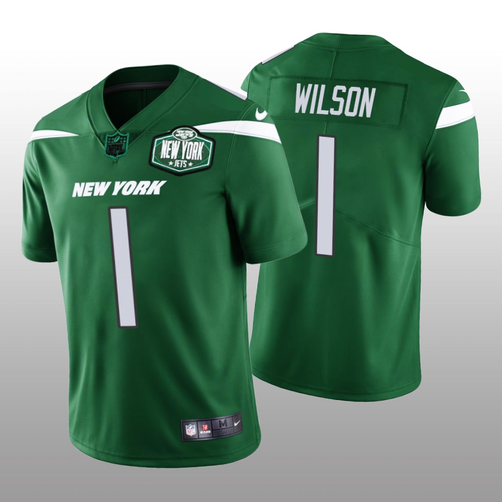 New York Jets Zach Wilson Green Vapor Limited 2021 NFL Draft - Men's